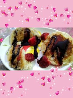 स्ट्रॉबेरी चॉकलेट रैप्स (strawberry chocolate wrap recipe in Hindi) रेसिपी मुख्य फोटो