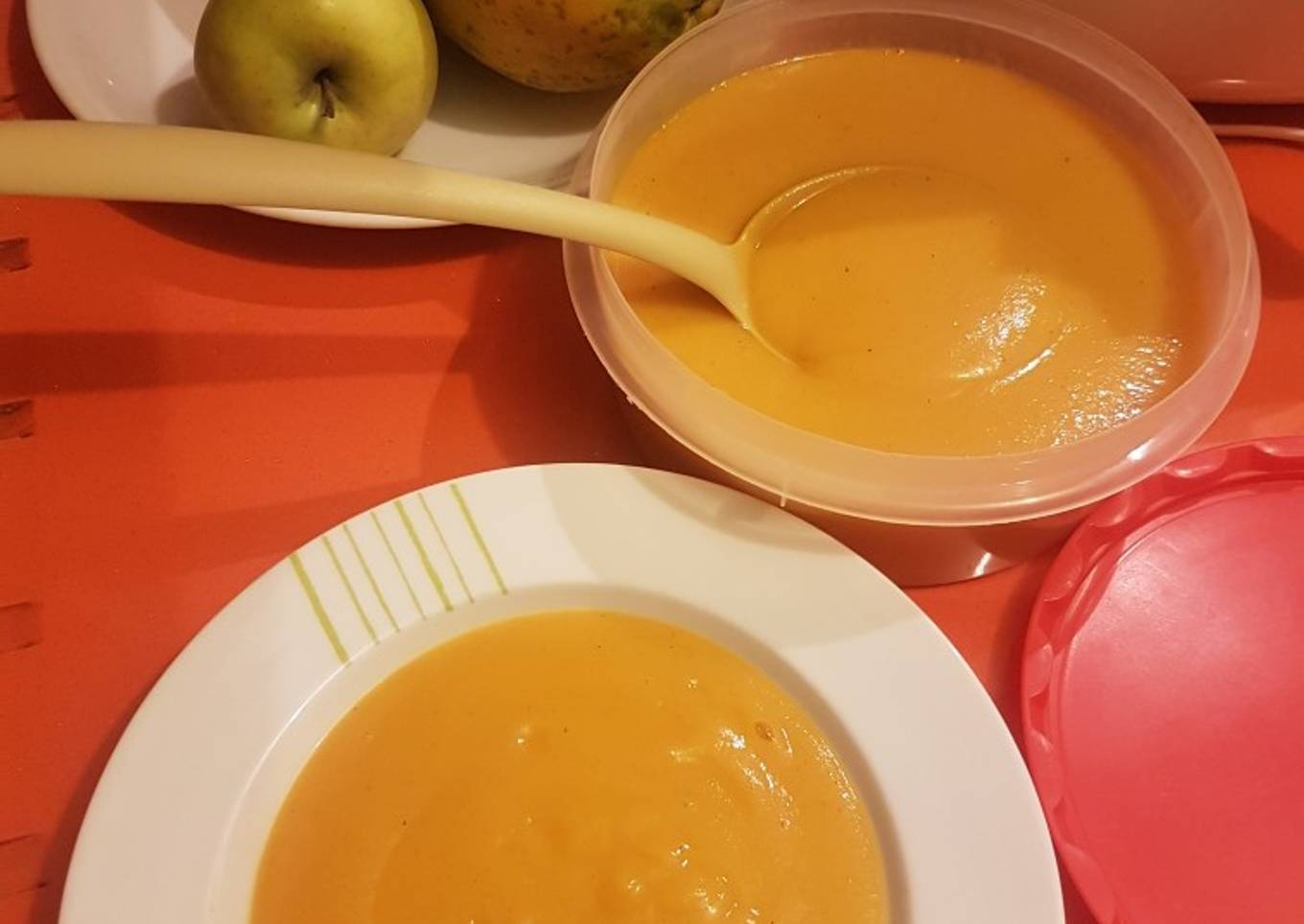 Crema de calabaza fit