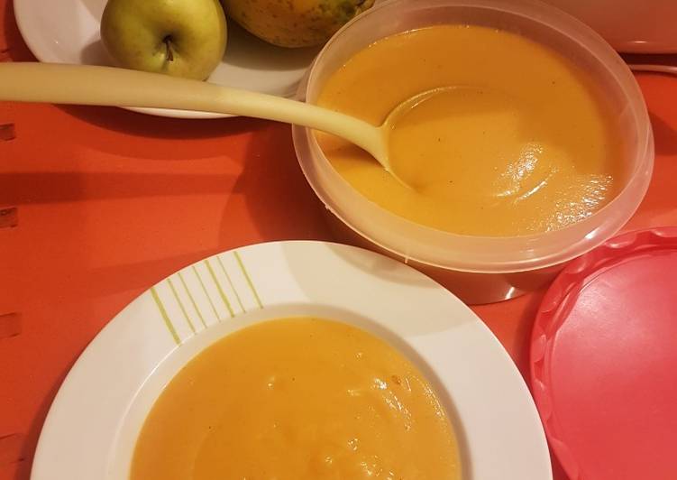 Recipe of Ultimate Crema de calabaza fit