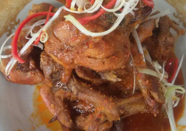 Resep Burung puyuh masak merah, Enak Banget