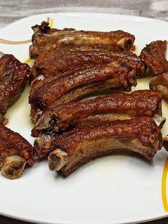 Una foto de Costillas de cerdo al horno