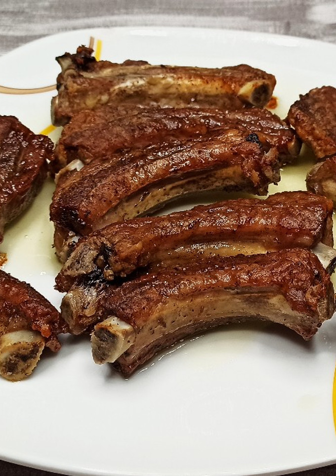 Una foto de Costillas de cerdo al horno