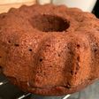 Bizcocho de chocolate y nueces en AirFryer
