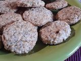 Cookies de avena con miel, jengibre y semillas