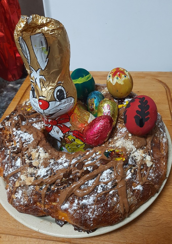 Una foto de Rosca de Pascua
