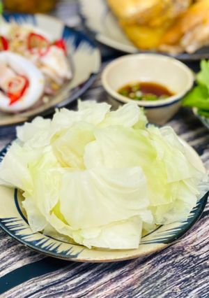 Hình của món Bắp Cải Luộc.