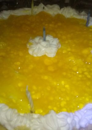 صورة لوصفة كيكة 🧡 عيد 💛 الميلاد 🧡