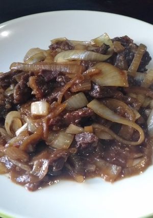Foto resep Chicken teriyaki simple