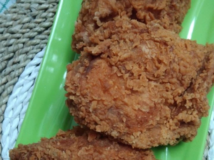 Resep 173. Ayam Krispy Ala kfc Simpel