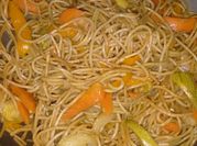 Una foto de recetas faciles con fideos