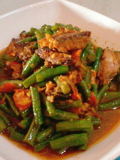 Foto resep Pindang kacang panjang masak pedass