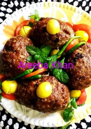 A picture of Nargasi kabab.