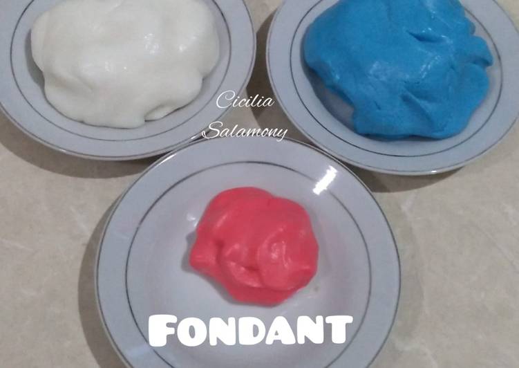 Fondant Praktis Hemat Tanpa Marshmellow Dan Galatin