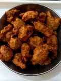 Leftover chickpea sy pakoray