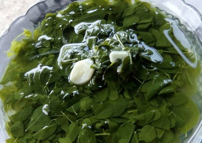 Resep Sayur Daun Kelor Temu Kunci Oleh Nurul Sya`bani Cookpad