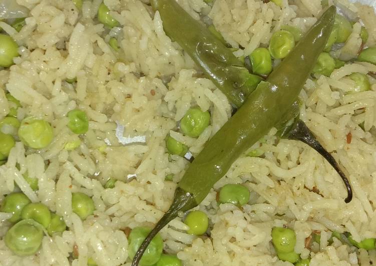 Step-by-Step Guide to Make Award-winning Peas pulao