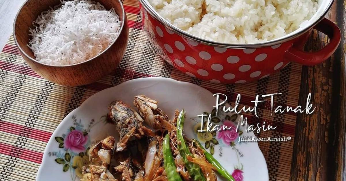 Resipi Pulut Ikan Masin/Ikan Kering oleh Julia ALeen Aireish - Cookpad