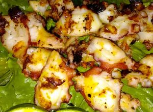 Una foto de Ensalada de pulpo de verano