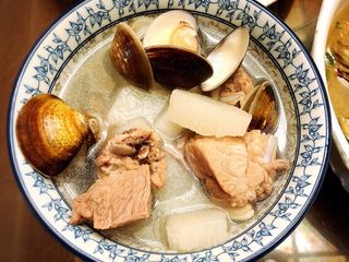 山藥排骨蛤蜊湯