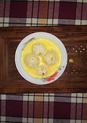 A picture of Milk peda.