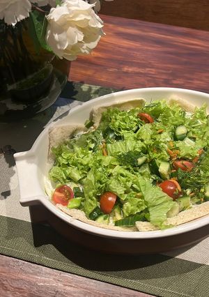 صورة لوصفة سلطة أمي 🌶️
