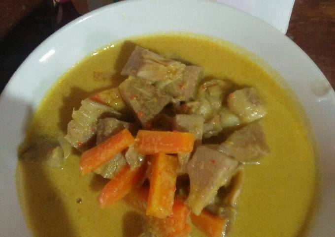 Resep: Gulai nangka muda Ekonomis