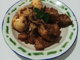 Rendang Ayam dan Telur