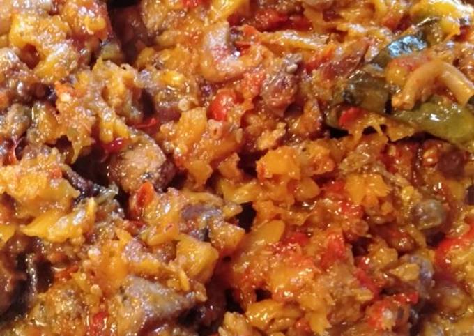 Langkah Mudah untuk Menyiapkan Sambal nanas plus ati n rempela yang Enak Banget