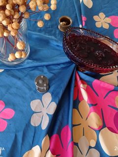 عکسی از دستور مربای آلبالو🍒🍒🍒🍒