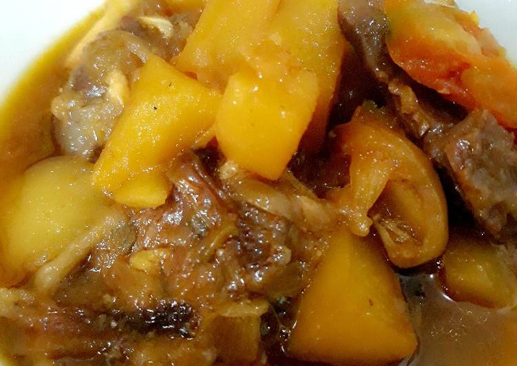 Resep Semur Daging Sengkel yang Lezat Sekali