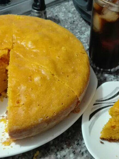Una foto de Torta de zanahoria sin horno