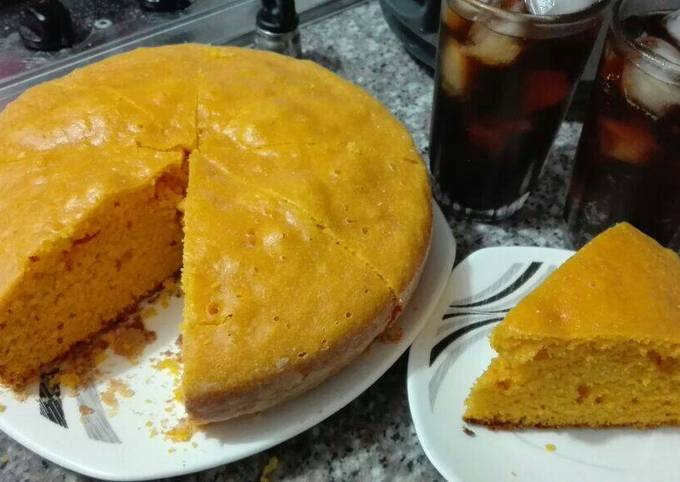 Torta de zanahoria sin horno Receta de Karolain Carabali Caicedo- Cookpad