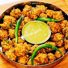 A picture of Moong Dal Fritters.