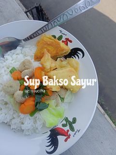 Foto resep Sup Bakso sayur