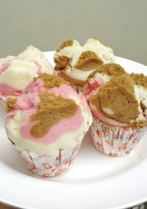 Foto resep Bolu Kukus Mocha & Frambozen