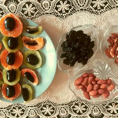 A picture of Fruits and Nuts.