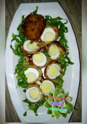 A picture of Egg wt potato.