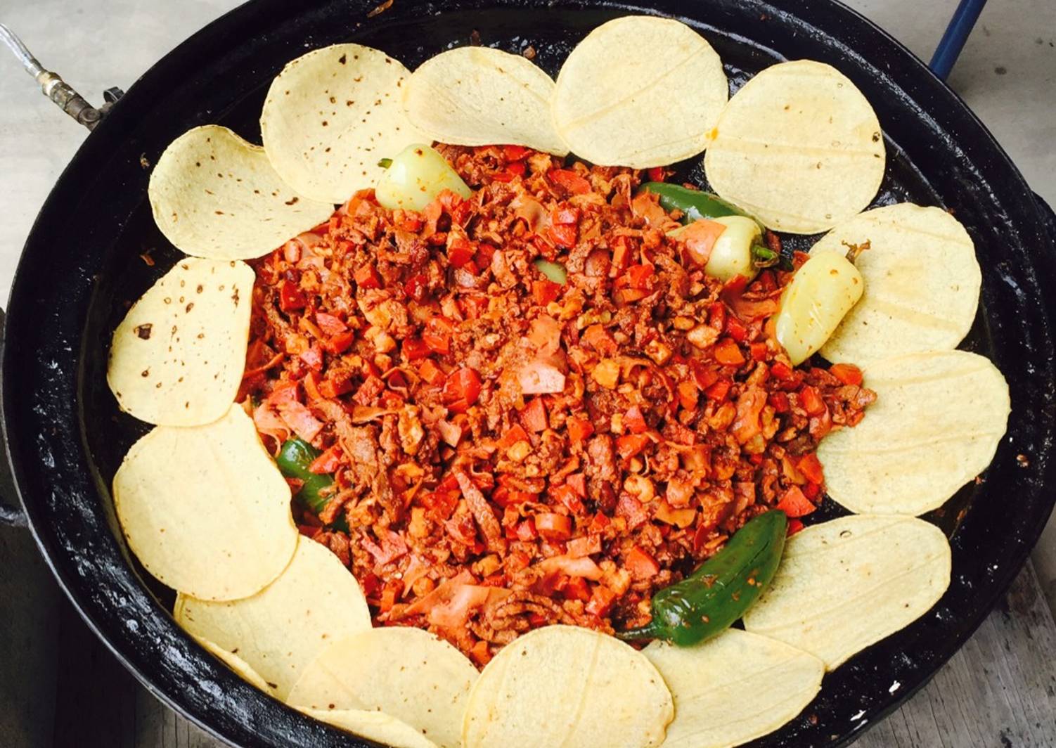 Discada de Carne Receta de Gerardo Skywalker Cookpad