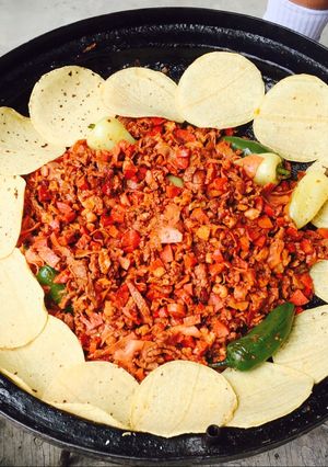 Una foto de Discada de Carne