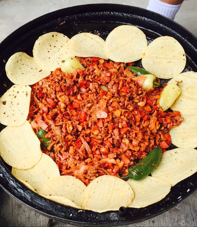Una foto de Discada de Carne