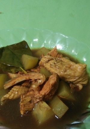 Foto resep Rawon ayam labu siam