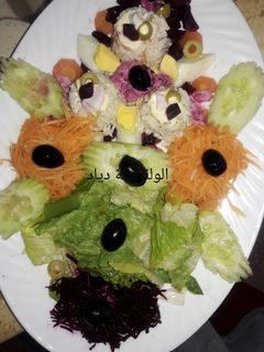 صورة لوصفة سلاطة مشكلة