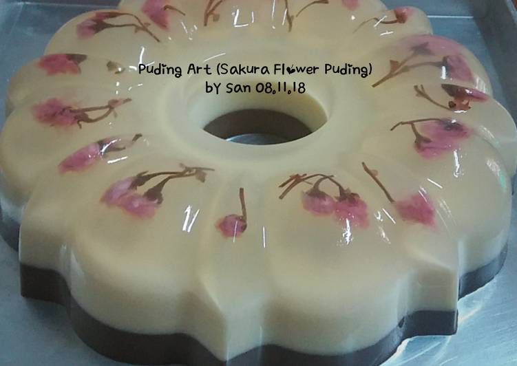 Puding Sakura Flower (08.11.18)