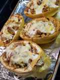Spaghetti Squash Breakfast Boats