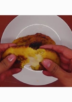 Una foto de Emborrajados / Aborrajados de plátano con queso