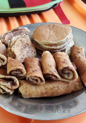 Foto resep Crepe Pisang & Pancake Pisang (1 adonan)