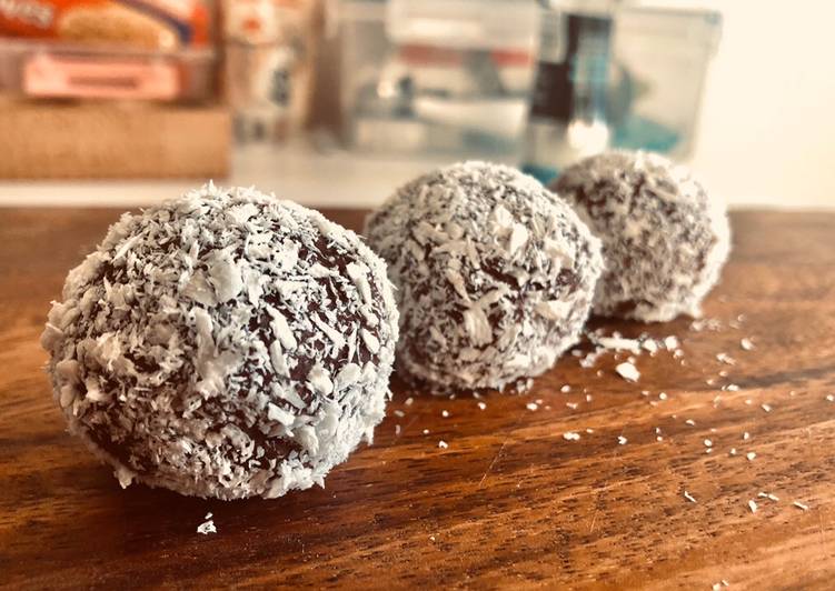 Recipe of Speedy Coconut Biscuits Balls