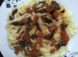 Una foto de Salsa con anchoas o puttanesca