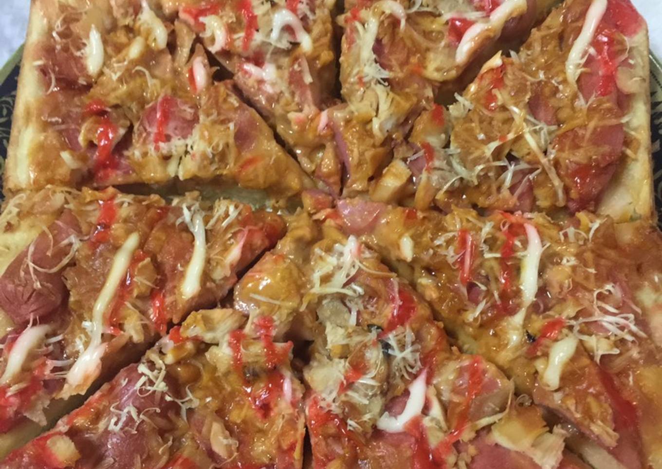 Pizza sosej cheese powder