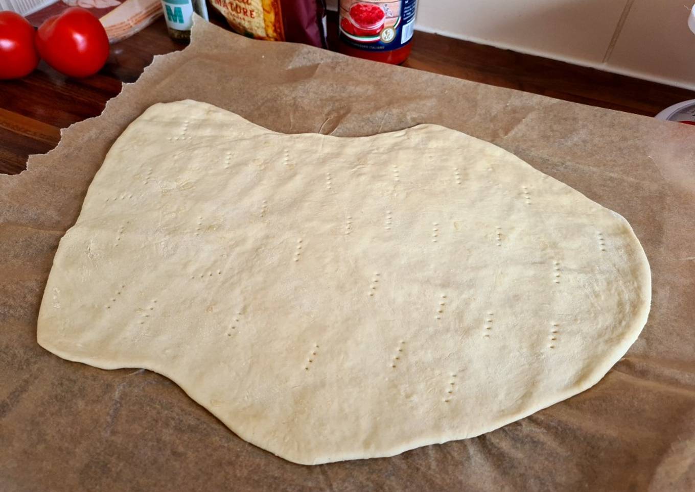 Masa de pizza 馃崟